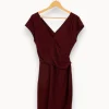 Clearance IKKS Robe - Taille M/38 Bordeaux