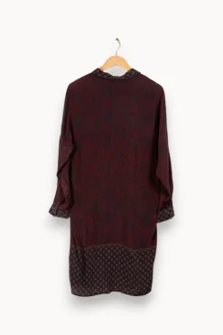 Online IKKS Robe - Taille M/38 Bordeaux