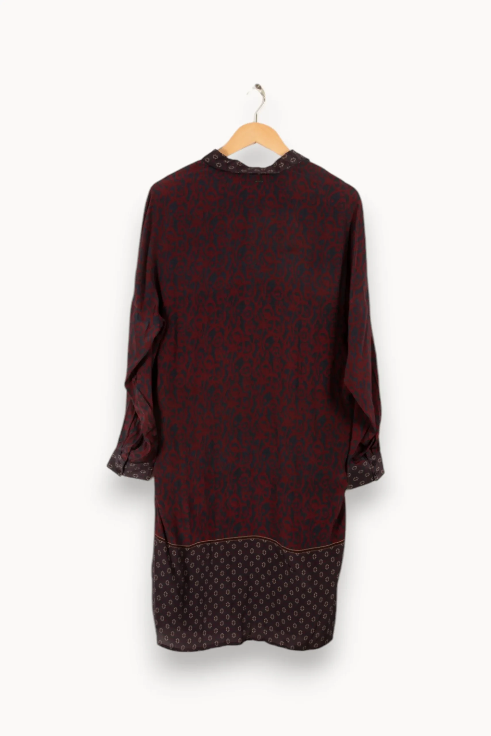 Online IKKS Robe - Taille M/38 Bordeaux