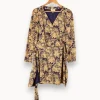 Best Sale Sézane Robe cache-cœur - Taille S/36 Beige