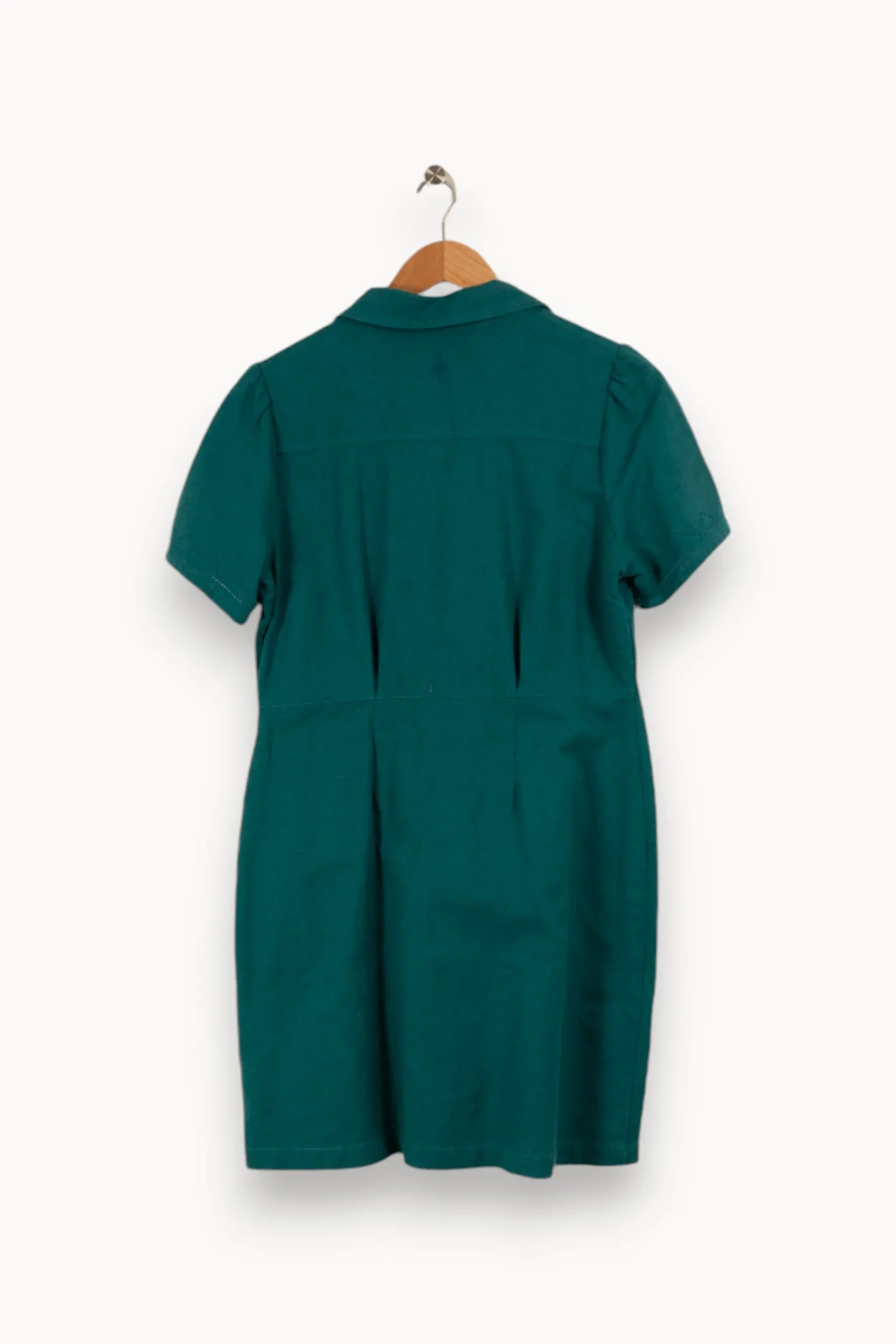 Online One Step Robe chemise e - Taille L/40 Vert