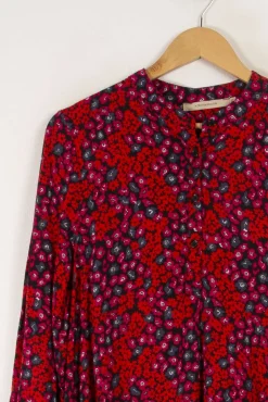 Sale La Fée Maraboutée Robe courte ample à imprimé fleuri - XXL/44 Multicolore