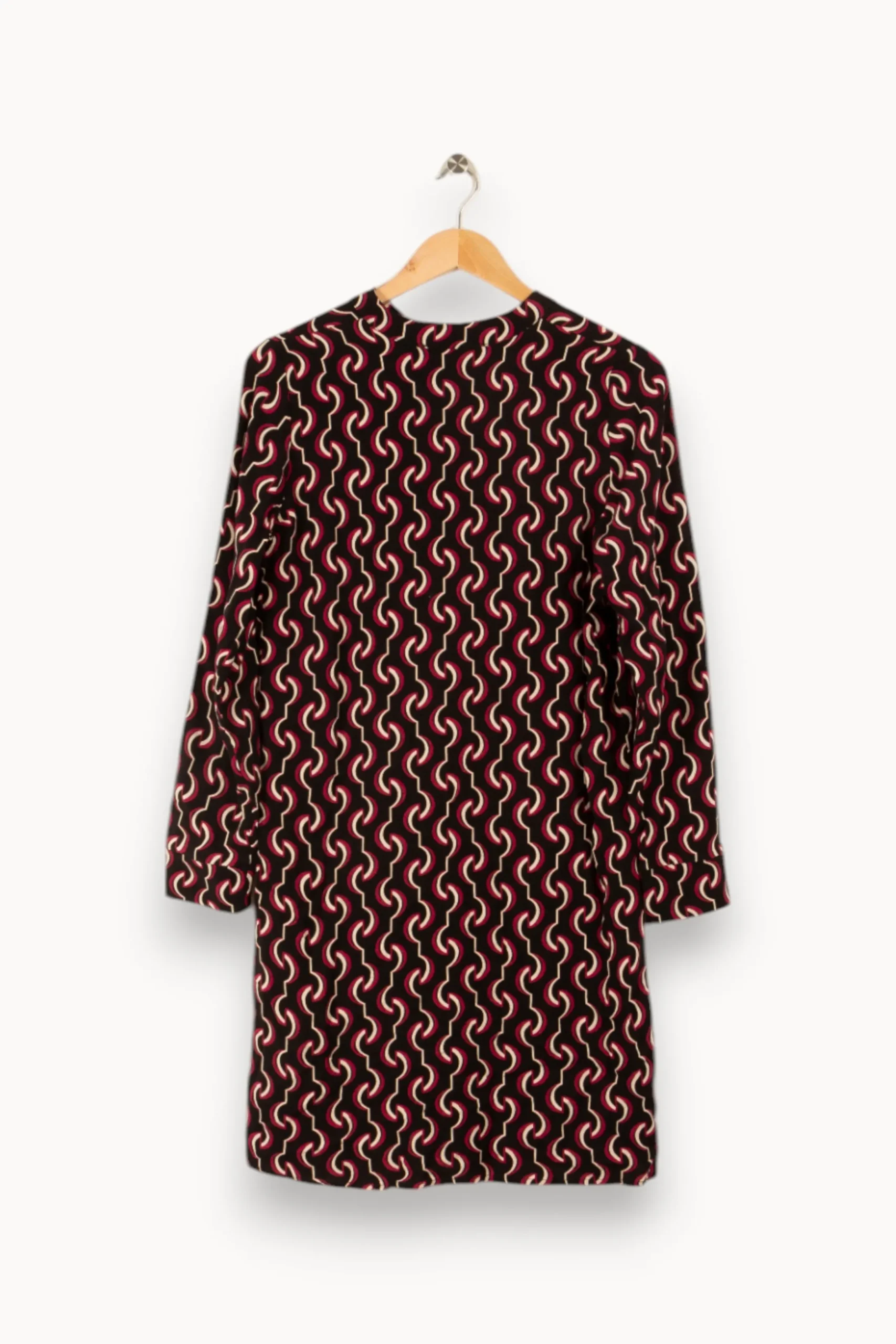 Flash Sale La Fée Maraboutée Robe courte imprimée motif graphique - M/38 Noir