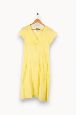 Clearance Antik Batik Robe courte - Taille S/36 Jaune