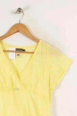 Clearance Antik Batik Robe courte - Taille S/36 Jaune