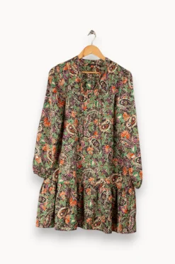 Best IKKS Robe courte - Taille M/38 Multicolore