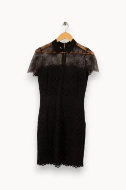Cheap Sandro Robe courte e - Taille S/36 Noir