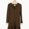 Shop Stella Forest Robe courte kaki - Taille S/36 Vert