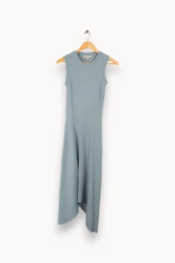 Outlet All Saints Robe côtelée e - Taille XS/34 Bleu
