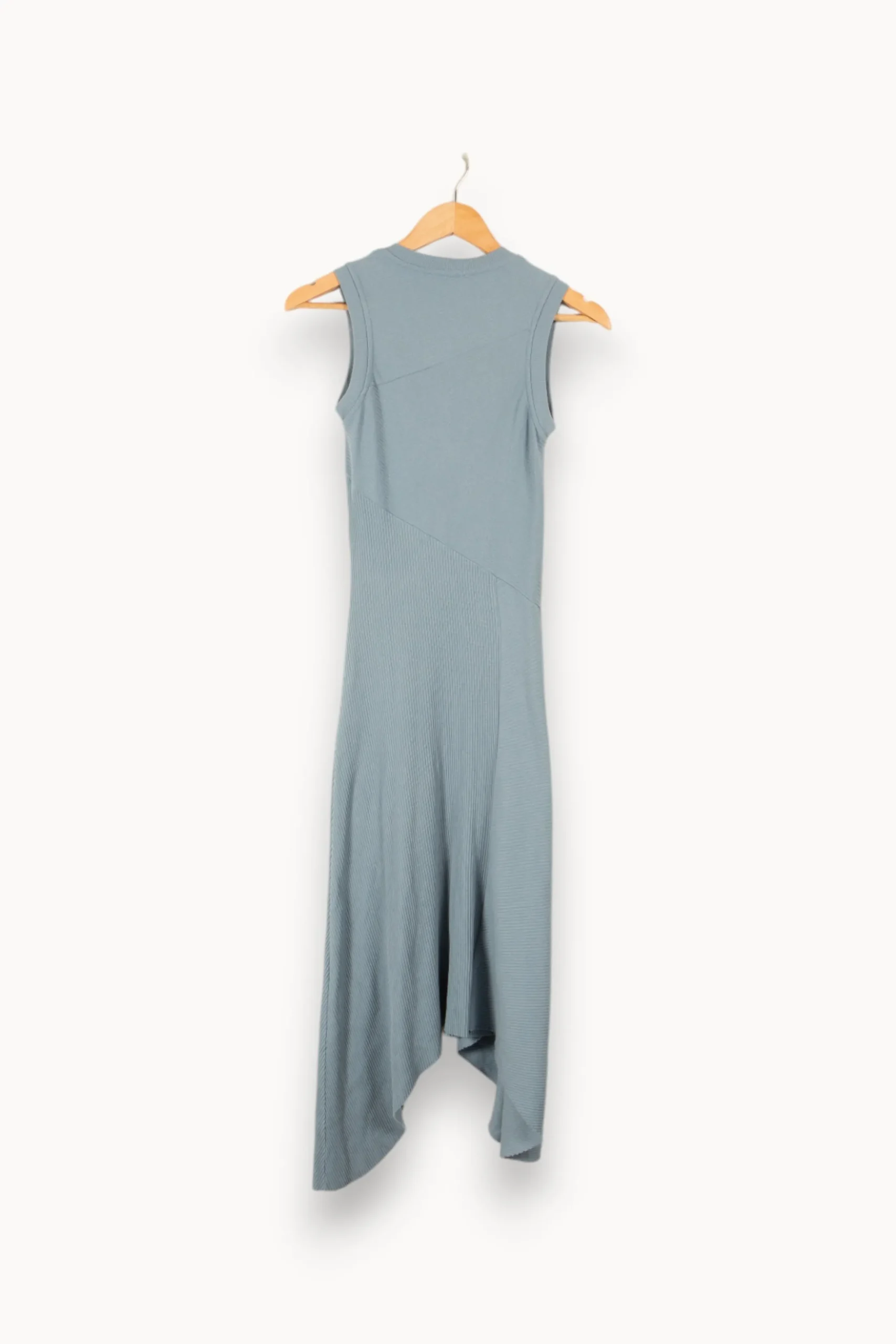 Outlet All Saints Robe côtelée e - Taille XS/34 Bleu