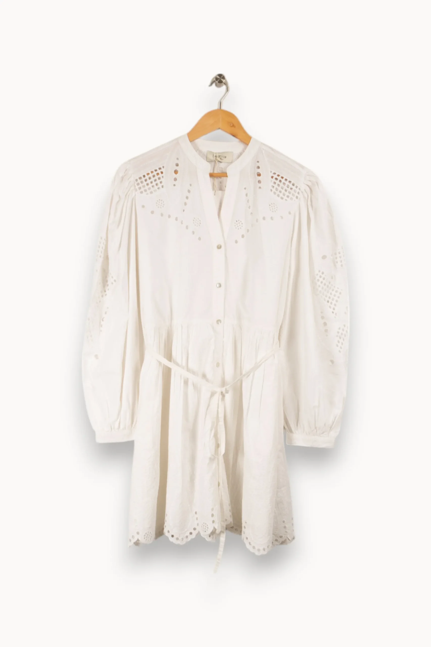 Cheap Bérénice Robe en dentelle he - Taille M/38 Blanc