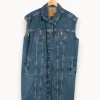 New American Vintage Robe en jean - Taille M/38 Bleu