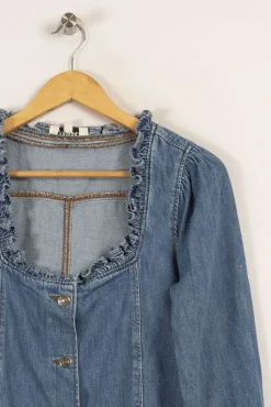 Store Balzac Paris Robe en jean - Taille XS/34 Bleu
