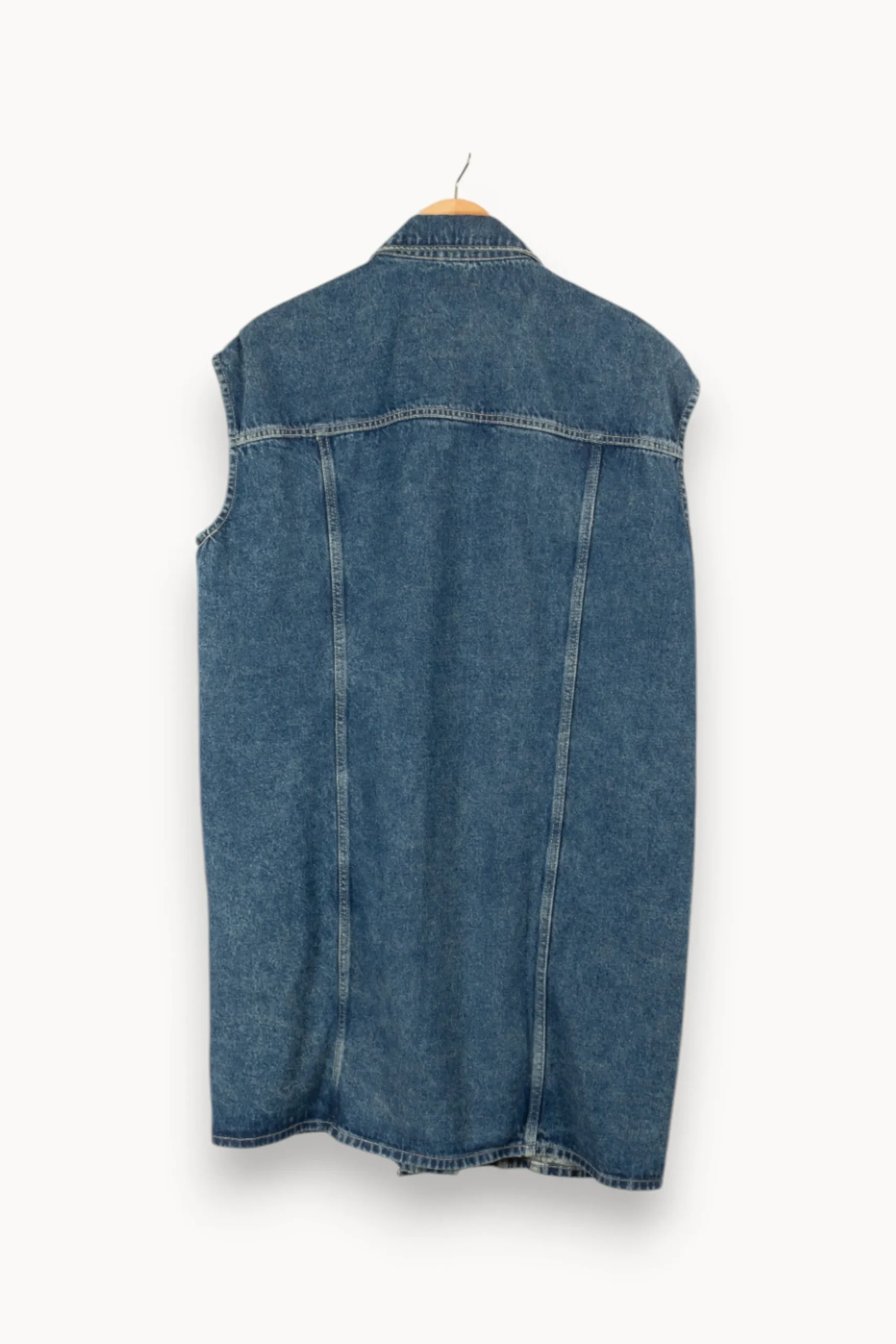 New American Vintage Robe en jean - Taille M/38 Bleu