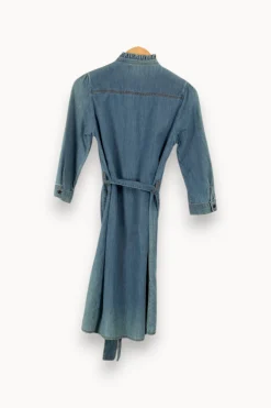Hot Sud express Robe en jean e - Taille XS/34 Bleu