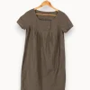 Online Comptoir des Cotonniers Robe e à carreaux - Taille L/40 Gris