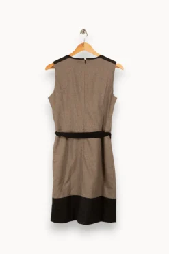 Online Maison 123 Robe grise - Taille L/40 Beige