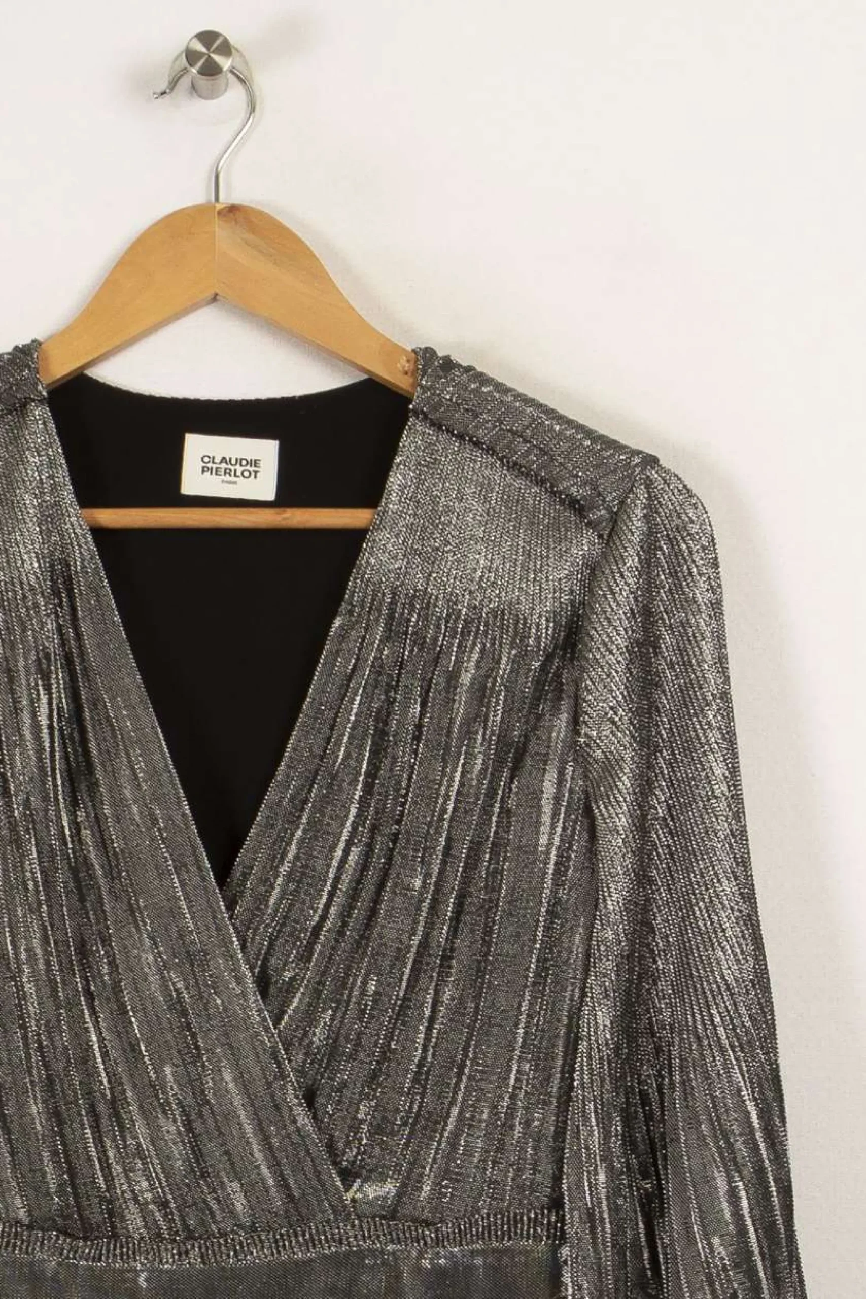 Flash Sale Claudie Pierlot Robe e - Taille M/38 Gris