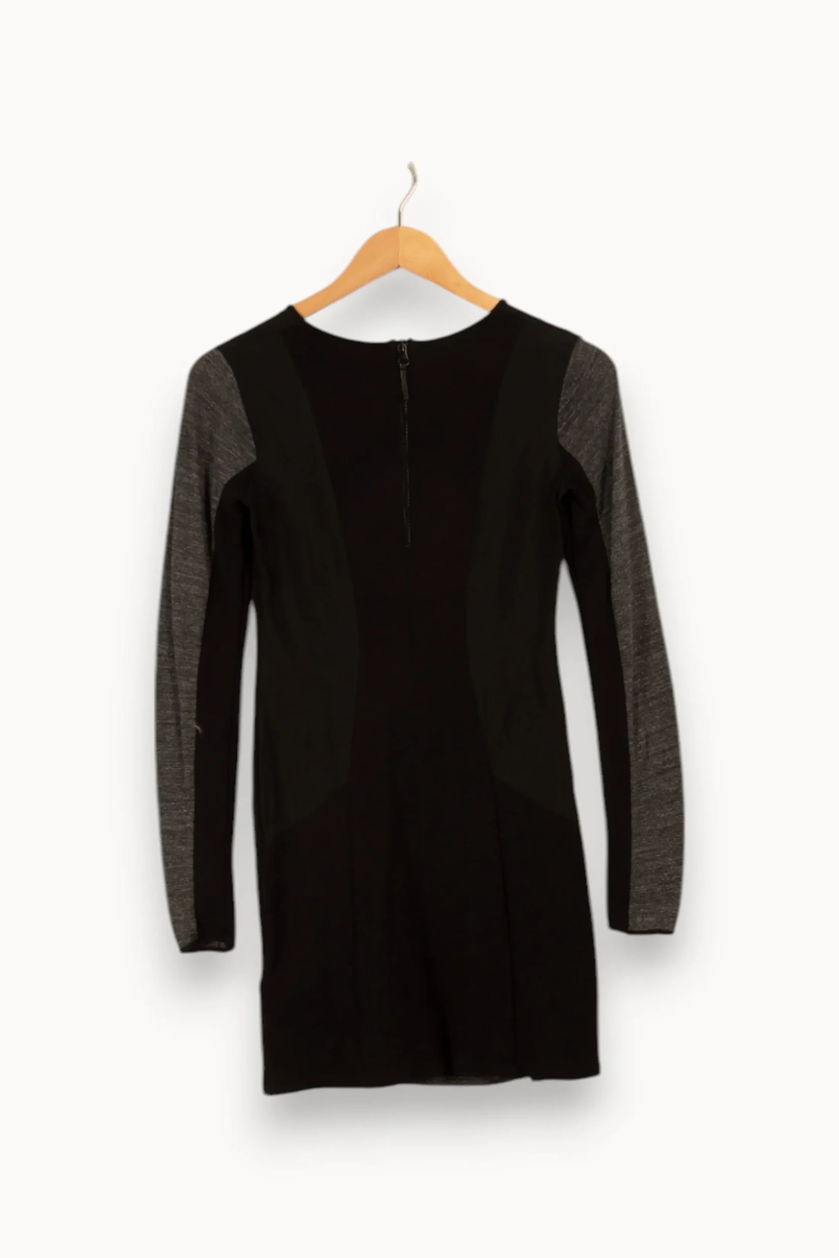 Discount Bérénice Robe e et noire - Taille XS/34 Gris