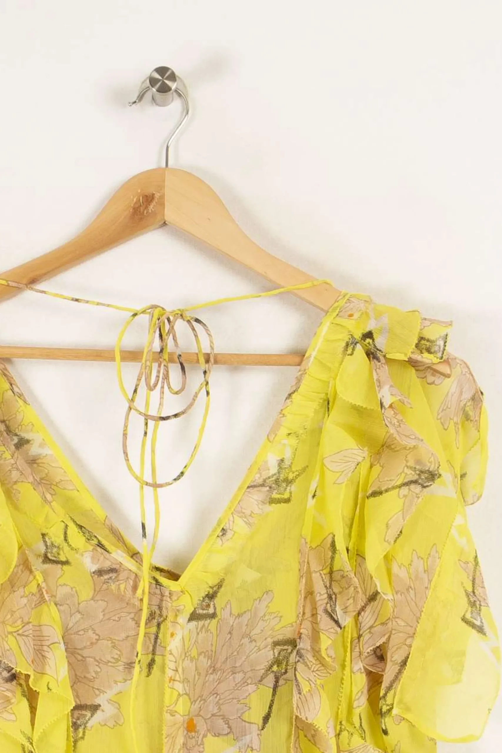 Outlet Zadig&Voltaire Robe à motifs - Taille S/36 Jaune