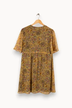 Online IKKS Robe - Taille L/40 Jaune