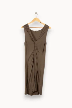 Sale Gerard Darel Robe kaki e - Taille M/38 Vert