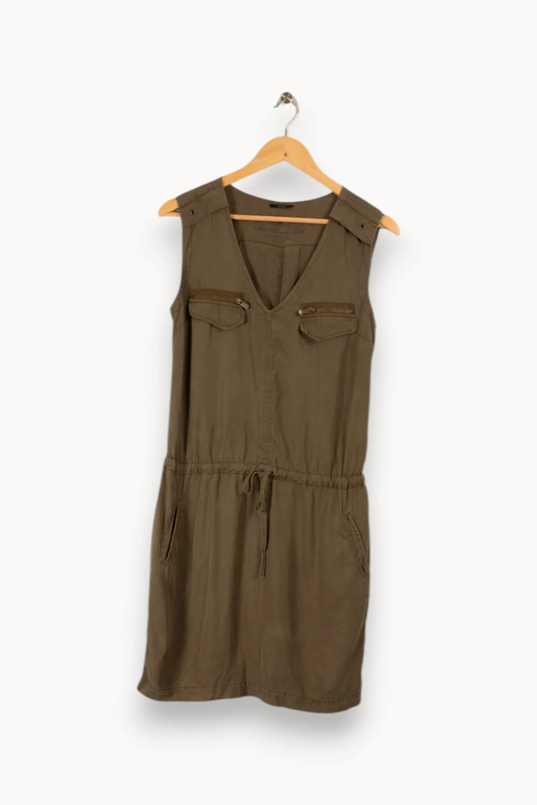 Shop IKKS Robe kaki e - Taille XS/34 Vert