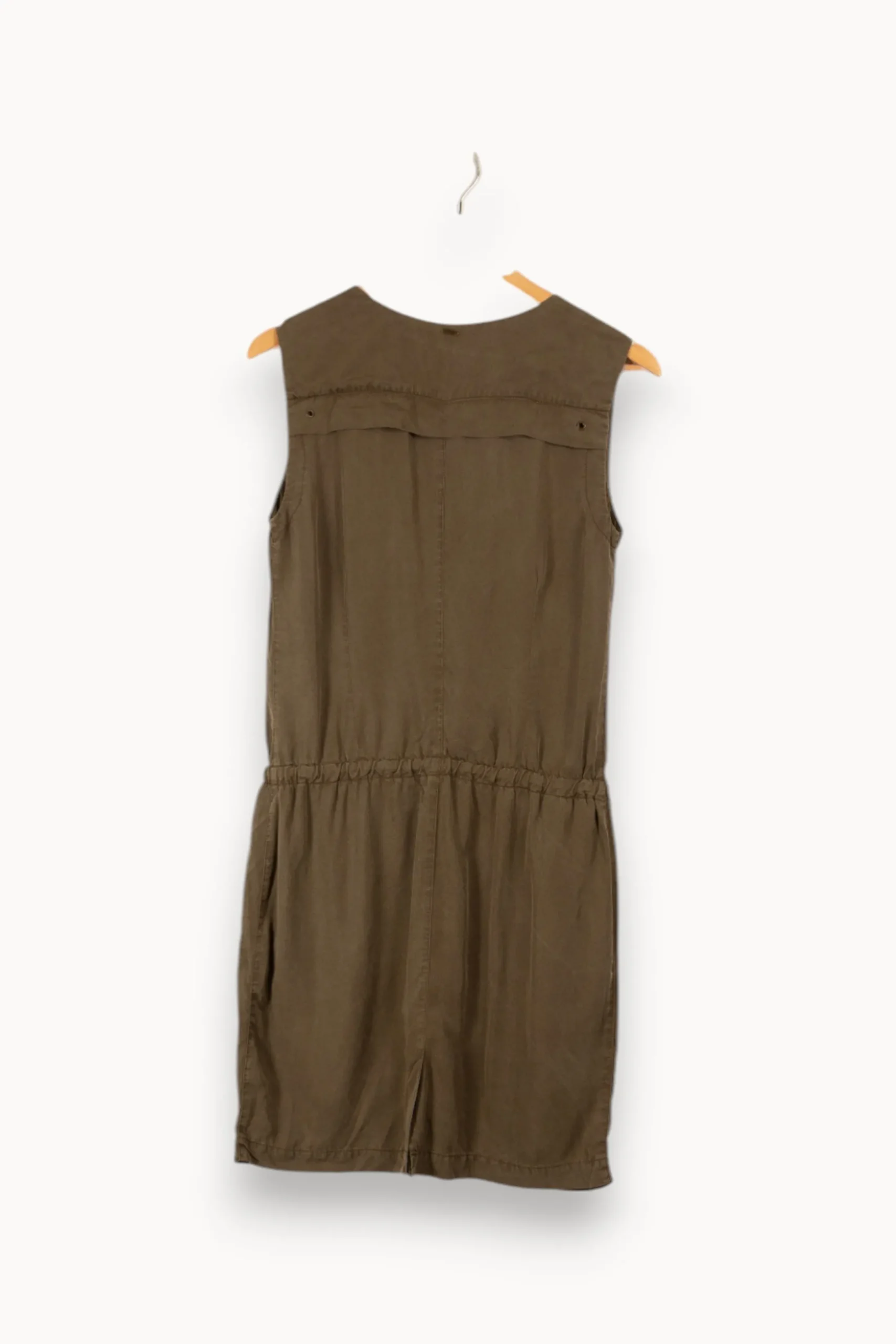 Shop IKKS Robe kaki e - Taille XS/34 Vert