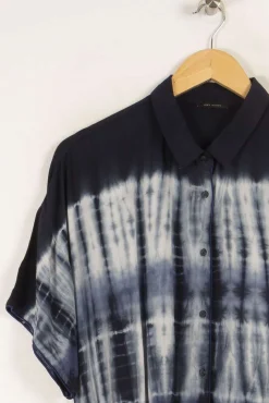 New IKKS Robe longue e - Taille L/40 Bleu