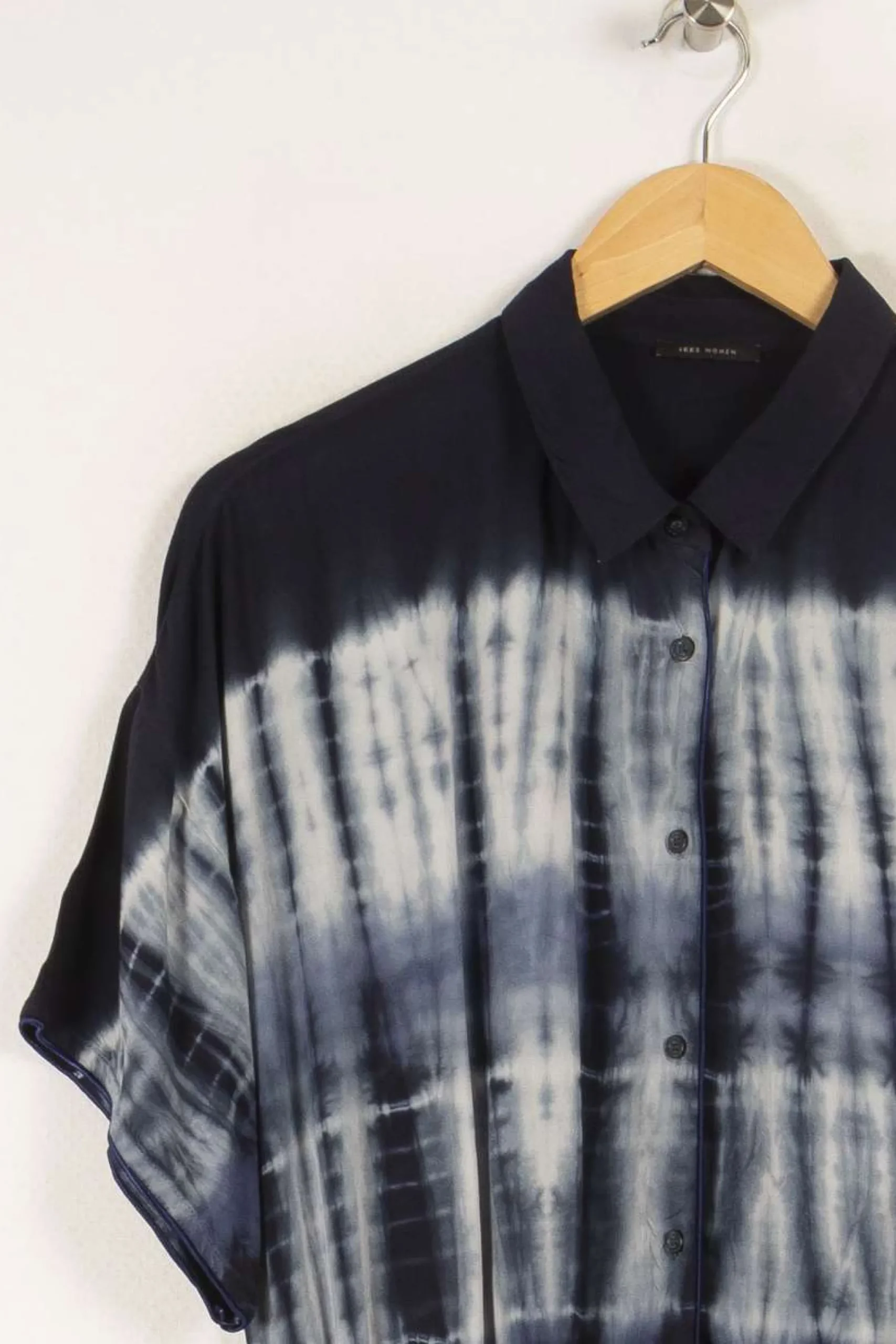 New IKKS Robe longue e - Taille L/40 Bleu