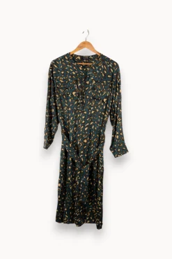 Flash Sale Soeur Robe longue e foncée à motifs - Taille S/36 Bleu
