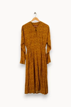 Fashion Comptoir des Cotonniers Robe longue - Taille L/40 Jaune