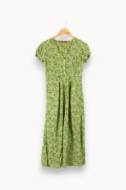Shop Comptoir des Cotonniers Robe longue - Taille S/36 Multicolore