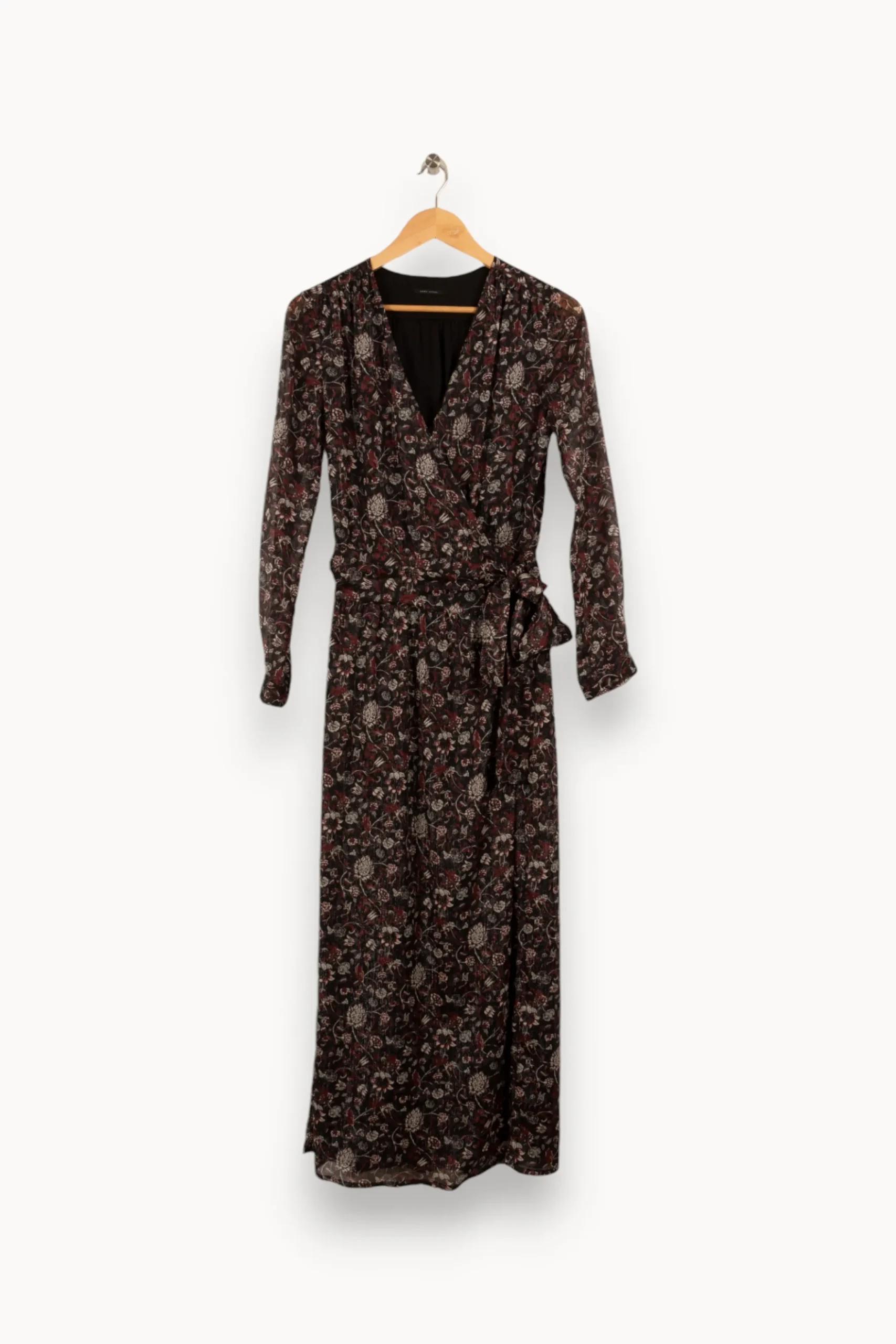 Discount IKKS Robe longue - Taille M/38 Multicolore