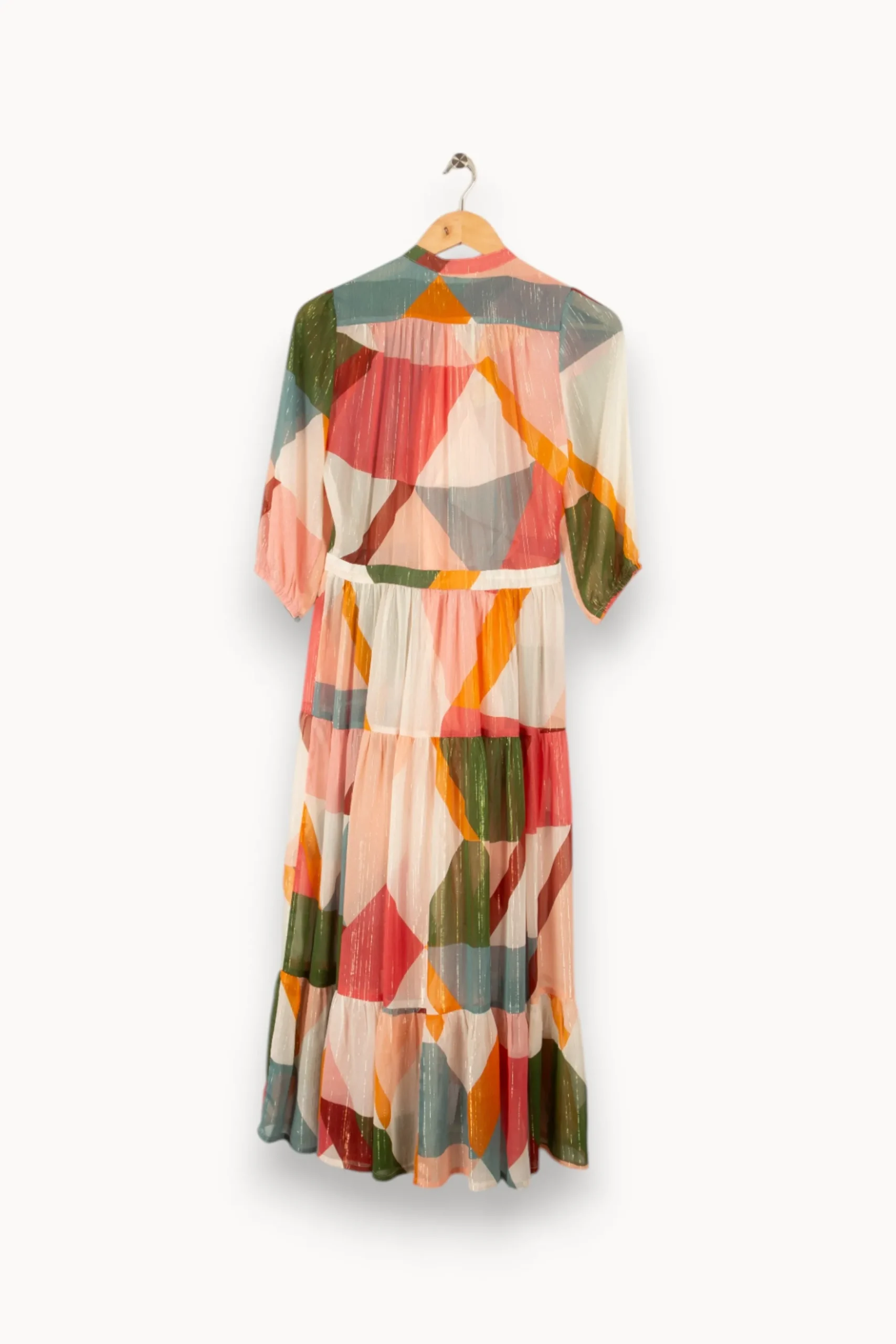 Hot Suncoo Robe longue - Taille XS/34 Multicolore