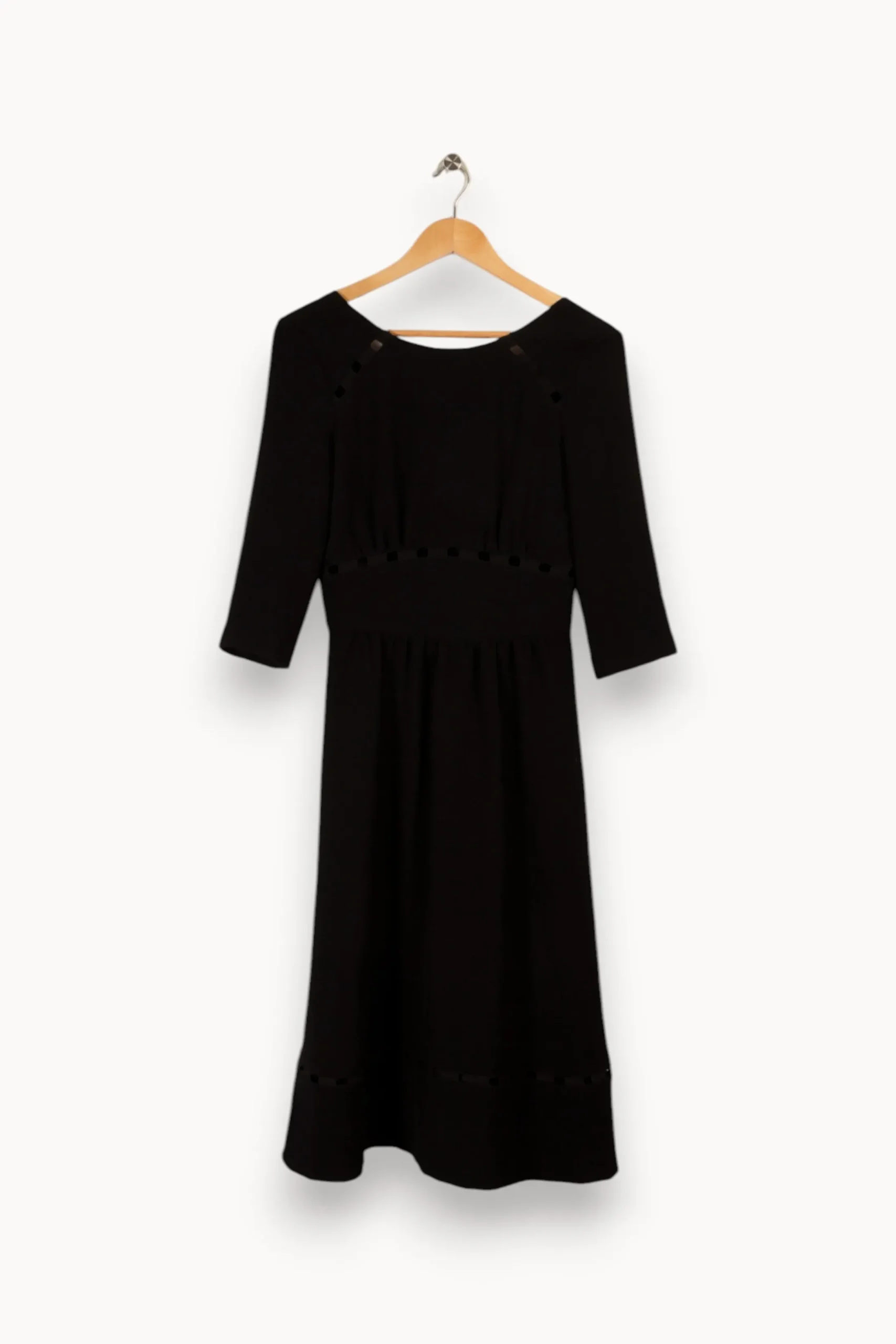 Shop ba&sh Robe longue e - Taille S/36 Noir