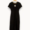 Cheap La Fée Maraboutée Robe longue e - Taille L/40 Noir