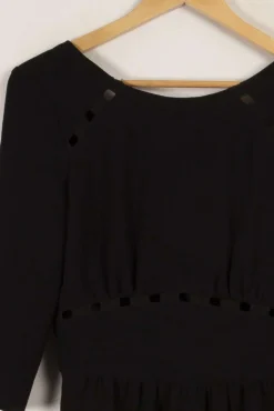 Shop ba&sh Robe longue e - Taille S/36 Noir