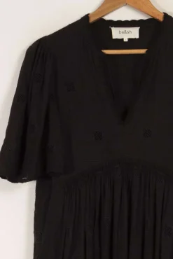 Online ba&sh Robe longue e - Taille S/36 Noir