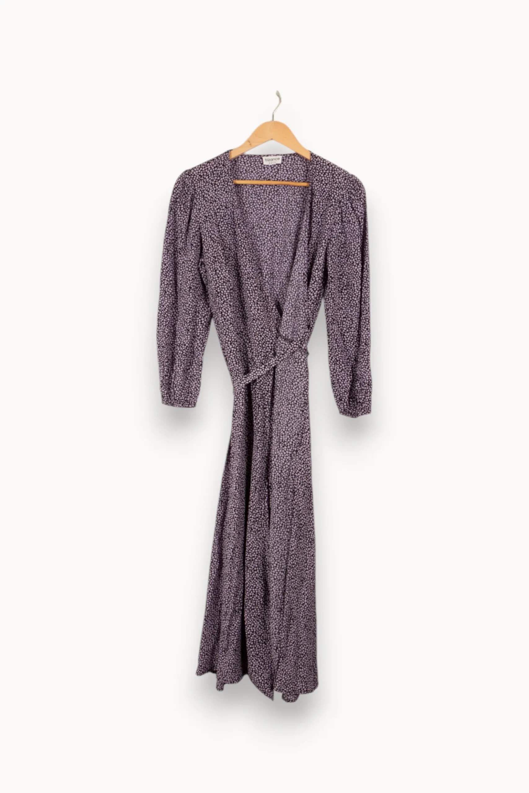 Cheap Bizance Robe longue noire et te - Taille S/36 Violet