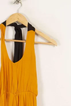Clearance Maje Robe longue - Taille M/38 Orange