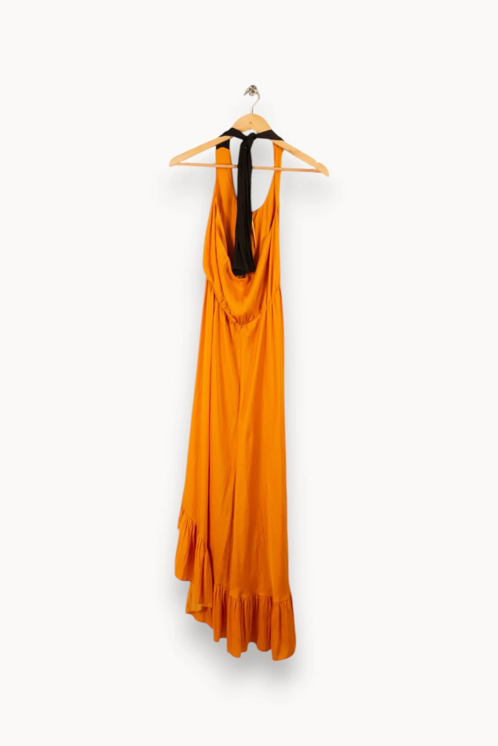 Clearance Maje Robe longue - Taille M/38 Orange
