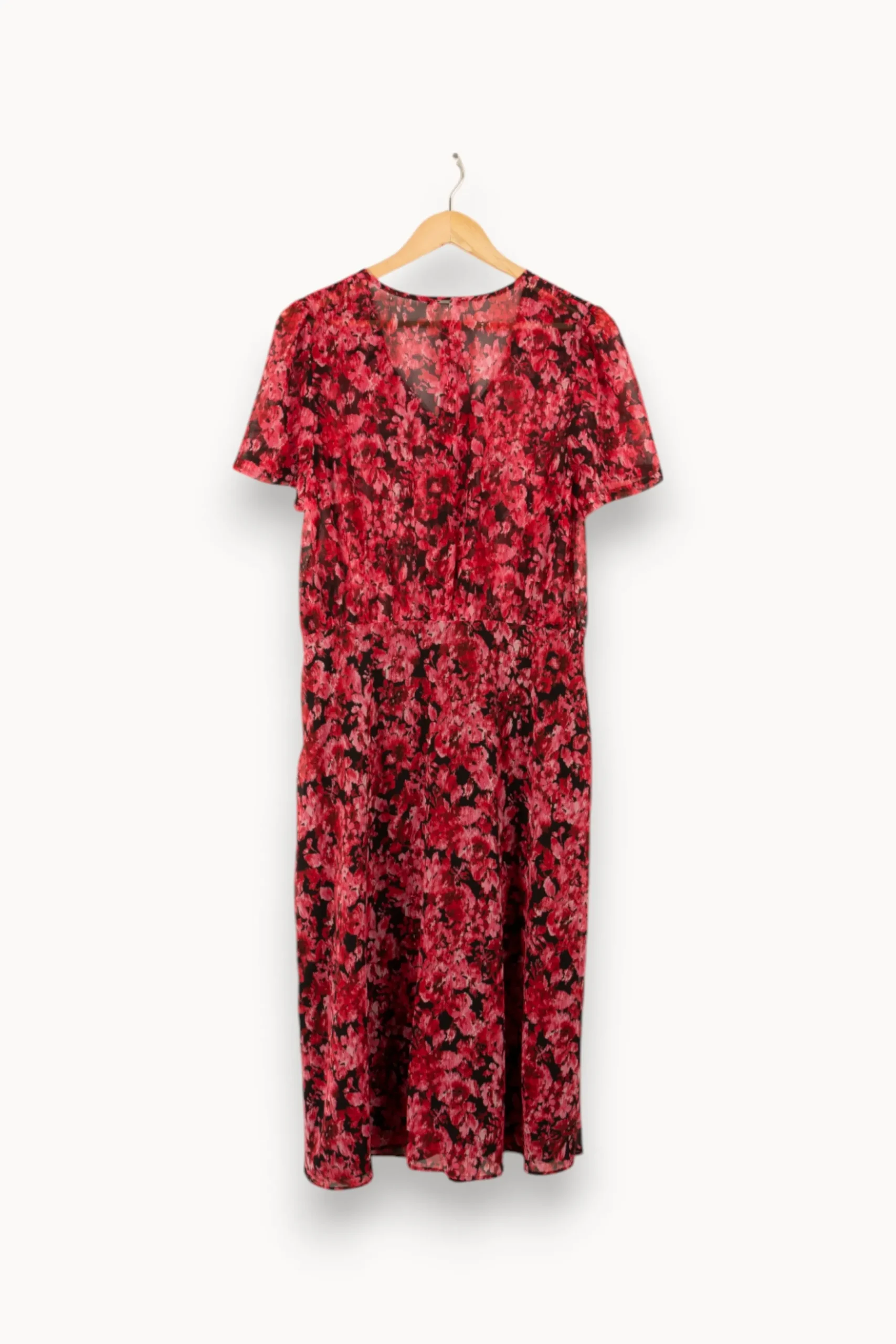 Online IKKS Robe longue - Taille M/38 Rose