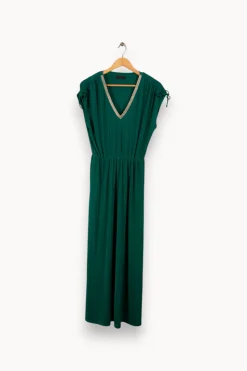 Clearance IKKS Robe longue e - Taille S/36 Vert