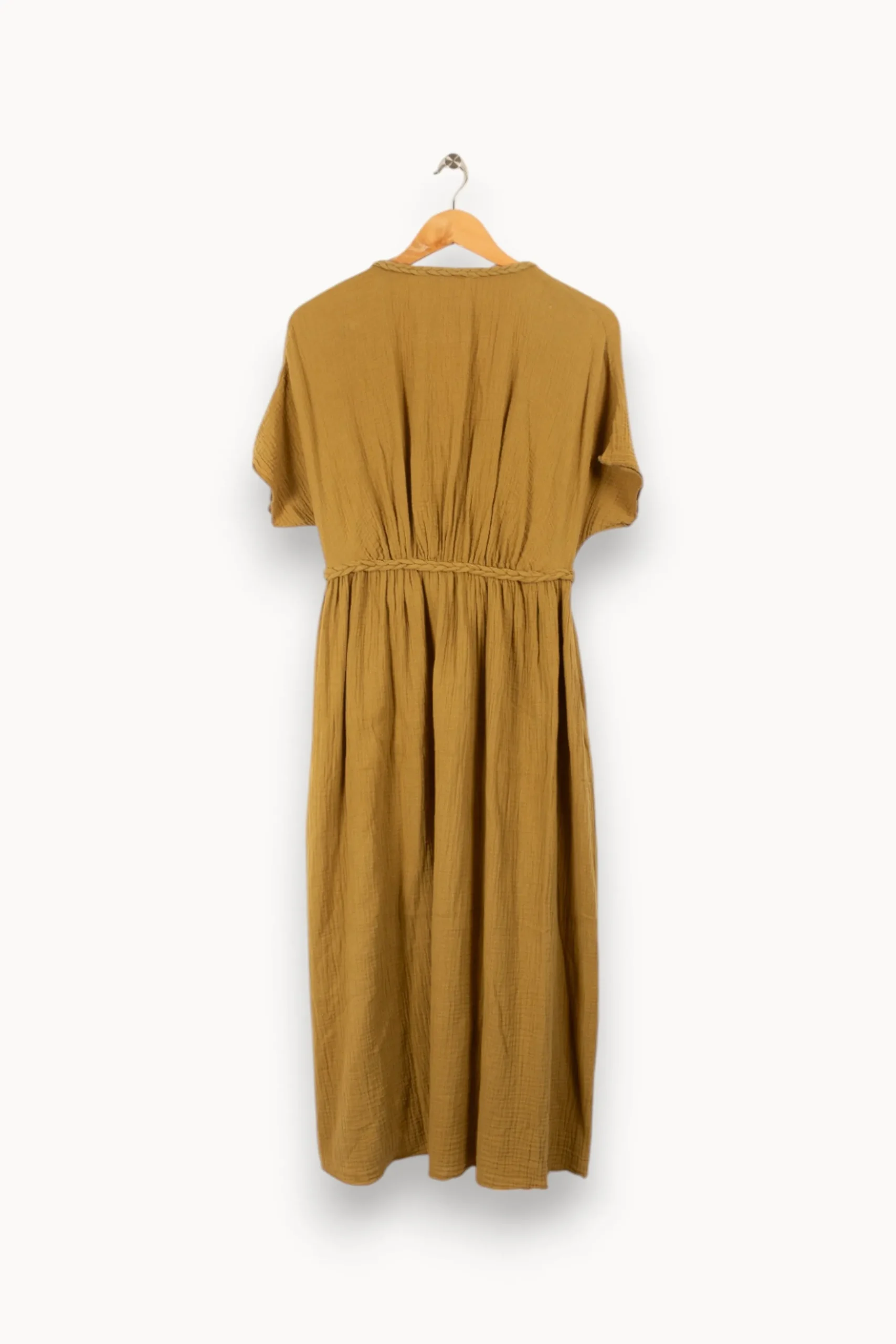 Discount Léon & Harper Robe longue e - Taille M/38 Vert