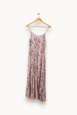 New All Saints Robe longue te - Taille XS/34 Violet
