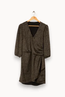 Store IKKS Robe léopard - Taille e Vert
