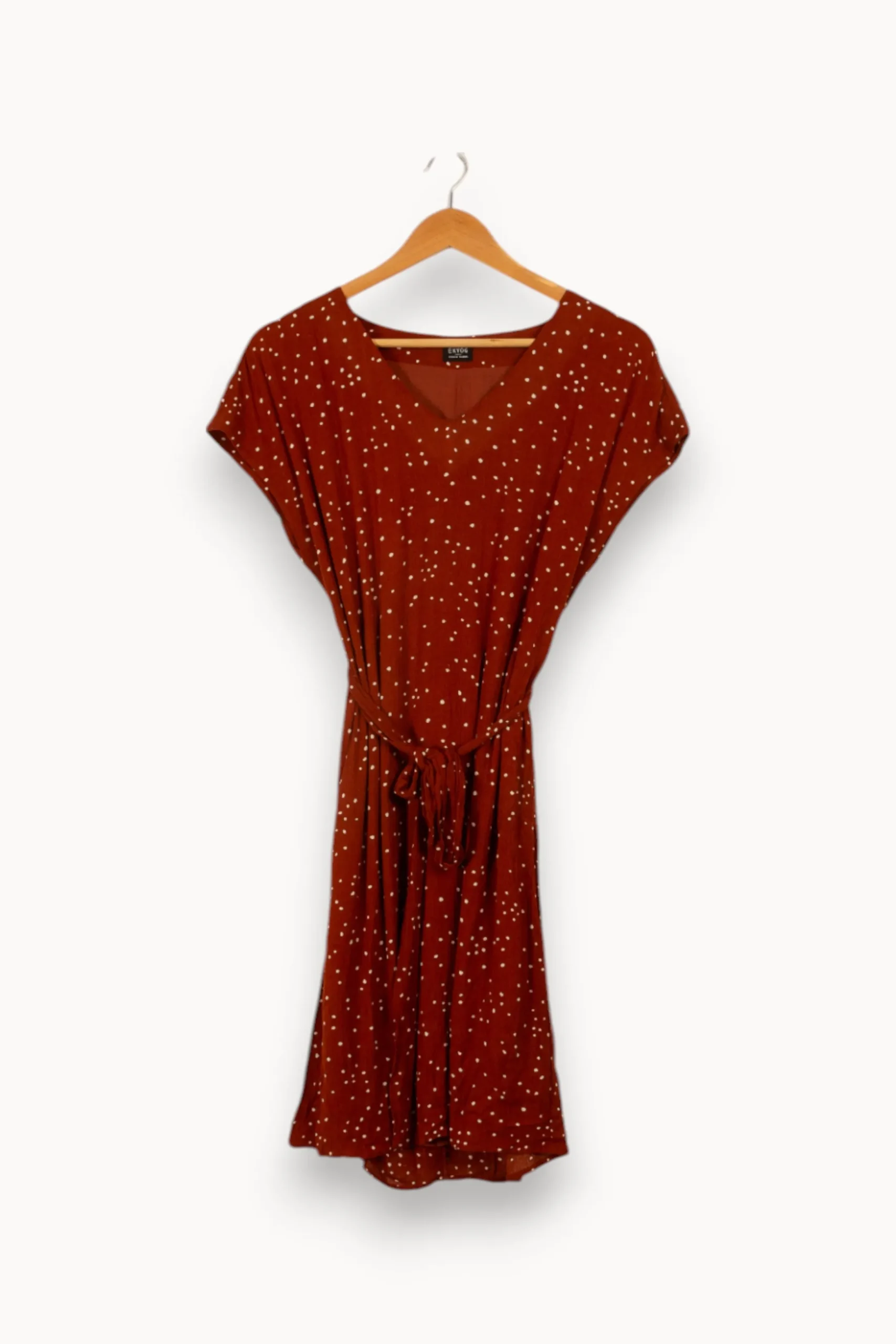 Cheap Ekyog Robe à pois - Taille XS/34 Marron
