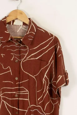 Flash Sale Sézane Robe - Taille M/38 Marron