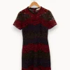 Clearance Sandro Robe à dentelle - Taille M/38 Multicolore